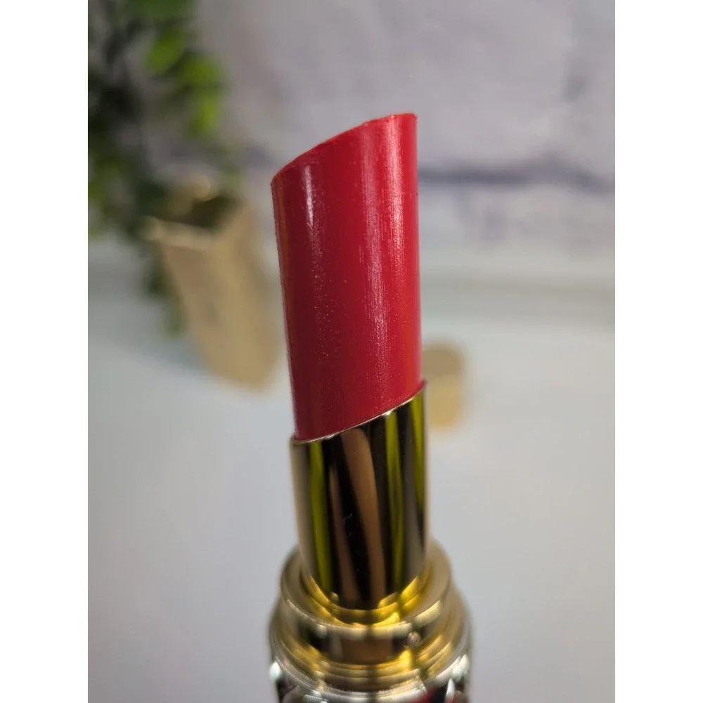 NIB YSL!🥰Yves Saint Laurent 12 CORAL DOLMAN Rouge Volupté Shine Oil In Lipstick